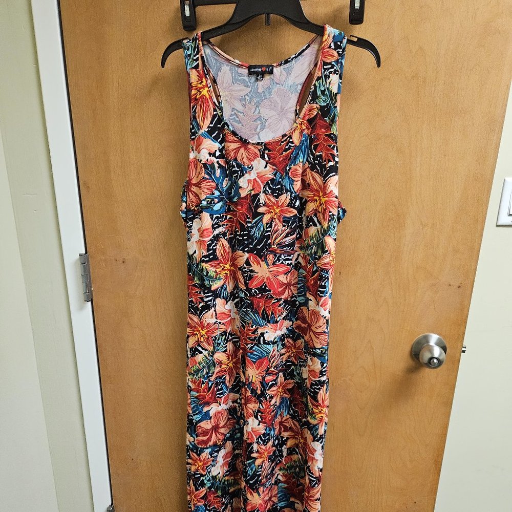3x soft stretchy sun dress